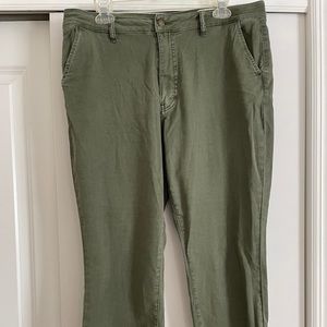 Cosmic Blue Love Straight Leg Pant- Olive